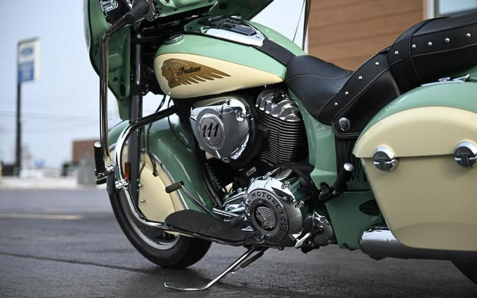2019 Indian Motorcycle Chieftain Classic Icon Series Willow Green/Ivory Cream