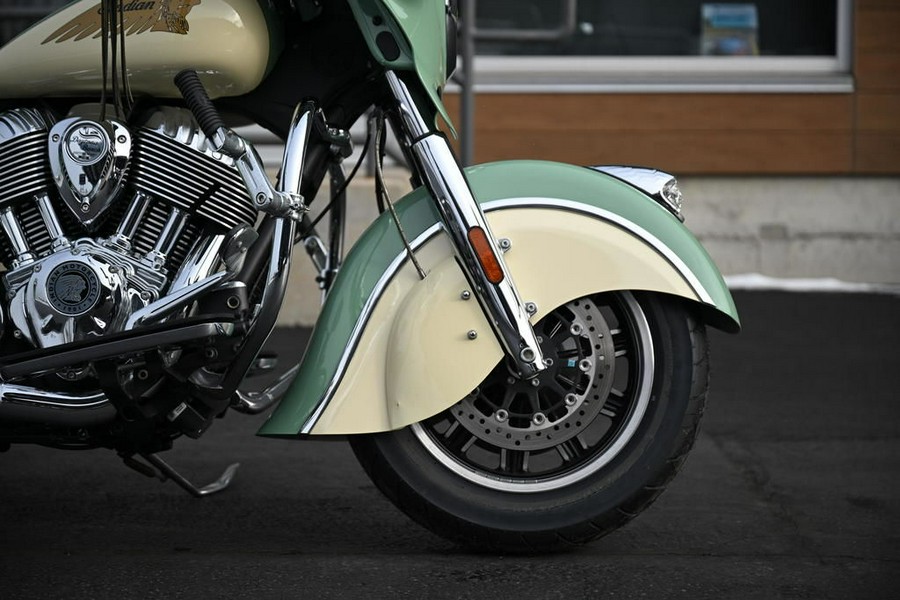 2019 Indian Motorcycle Chieftain Classic Icon Series Willow Green/Ivory Cream
