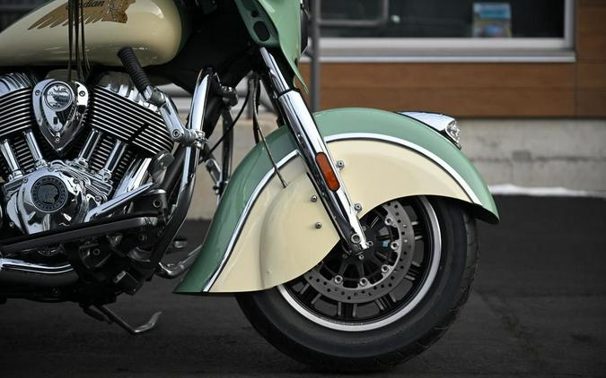 2019 Indian Motorcycle Chieftain Classic Icon Series Willow Green/Ivory Cream
