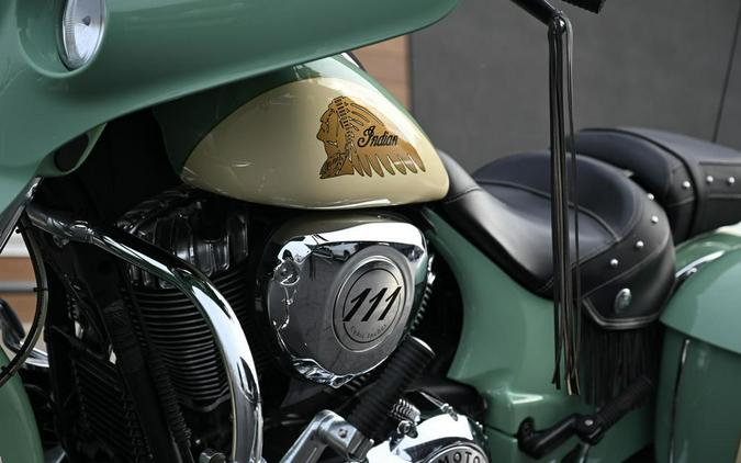 2019 Indian Motorcycle Chieftain Classic Icon Series Willow Green/Ivory Cream