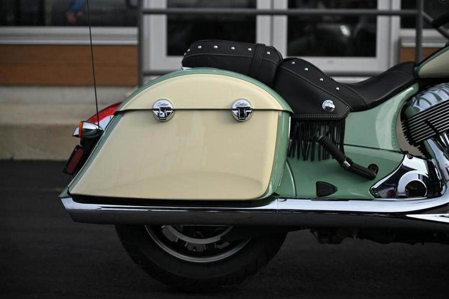 2019 Indian Motorcycle Chieftain Classic Icon Series Willow Green/Ivory Cream