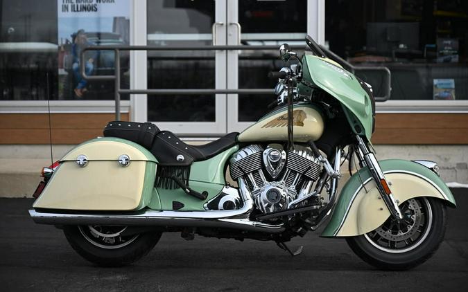 2019 Indian Motorcycle Chieftain Classic Icon Series Willow Green/Ivory Cream