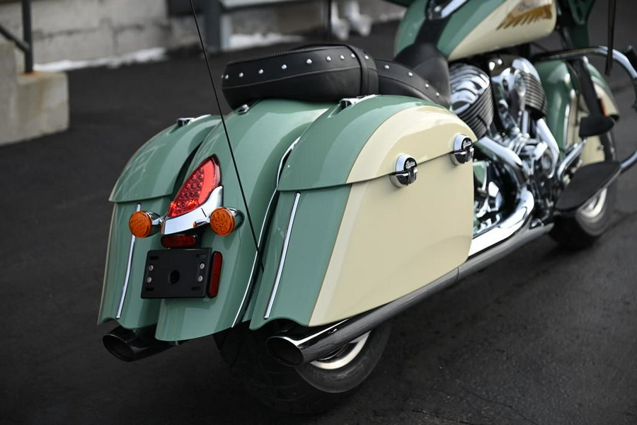 2019 Indian Motorcycle Chieftain Classic Icon Series Willow Green/Ivory Cream
