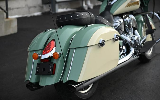 2019 Indian Motorcycle Chieftain Classic Icon Series Willow Green/Ivory Cream