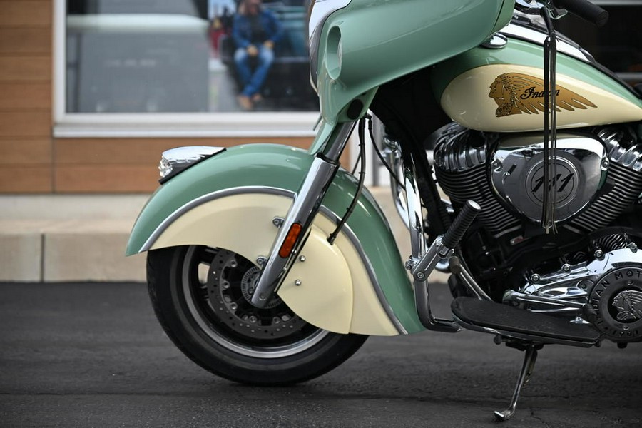 2019 Indian Motorcycle Chieftain Classic Icon Series Willow Green/Ivory Cream
