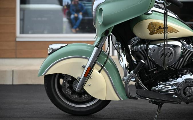 2019 Indian Motorcycle Chieftain Classic Icon Series Willow Green/Ivory Cream