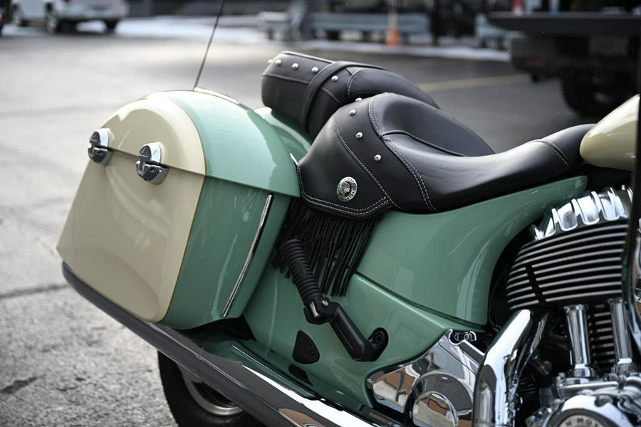 2019 Indian Motorcycle Chieftain Classic Icon Series Willow Green/Ivory Cream
