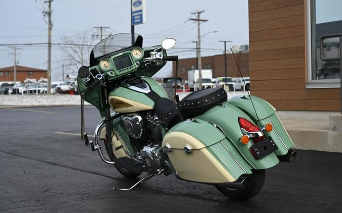 2019 Indian Motorcycle Chieftain Classic Icon Series Willow Green/Ivory Cream
