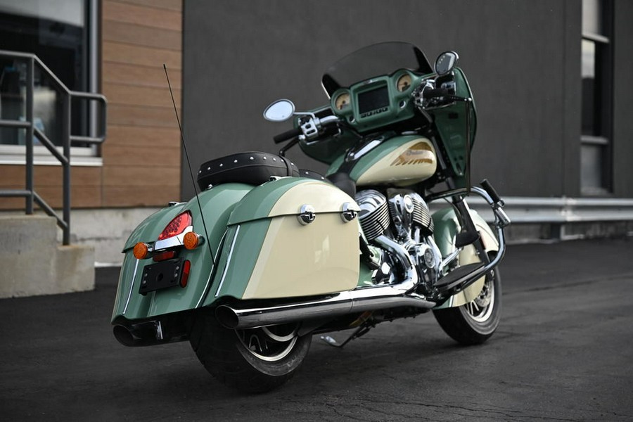 2019 Indian Motorcycle Chieftain Classic Icon Series Willow Green/Ivory Cream