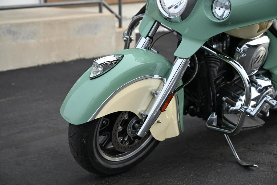 2019 Indian Motorcycle Chieftain Classic Icon Series Willow Green/Ivory Cream