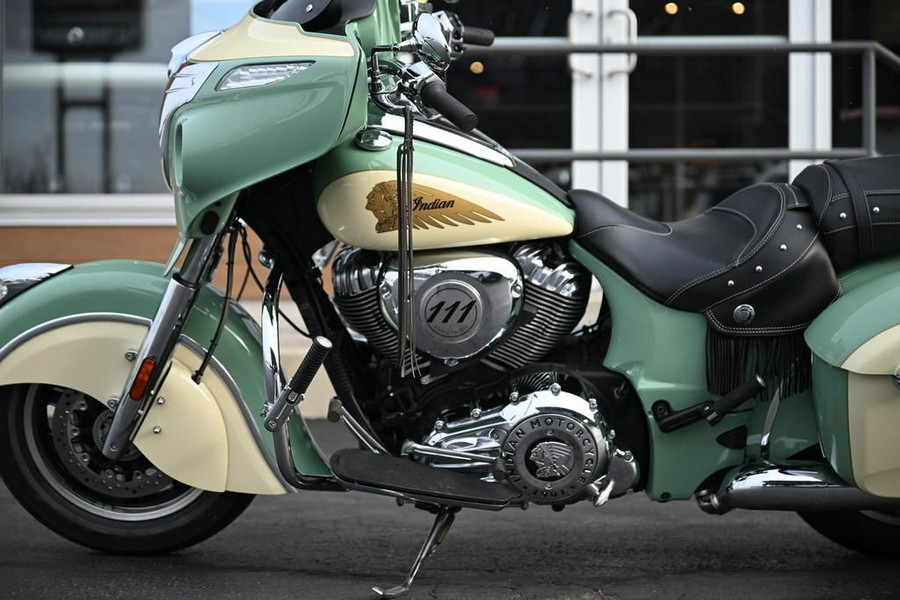 2019 Indian Motorcycle Chieftain Classic Icon Series Willow Green/Ivory Cream