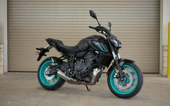 New 2024 YAMAHA MT07 MIDNIGHT CYAN