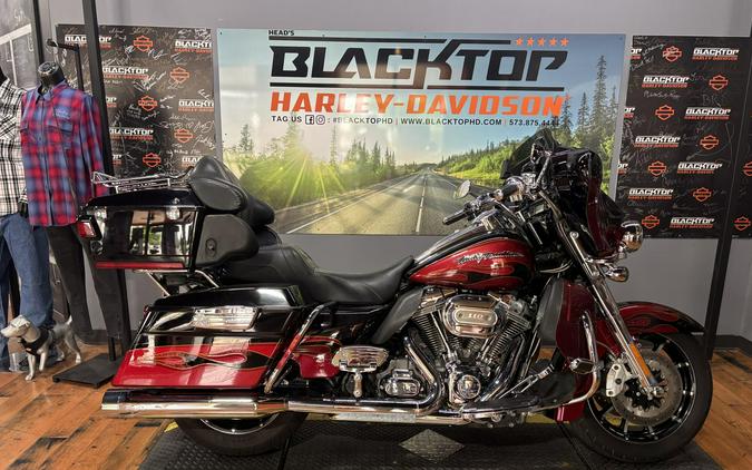 2011 Harley-Davidson CVO Ultra Classic Electra Glide BLK EBR/RIO RED