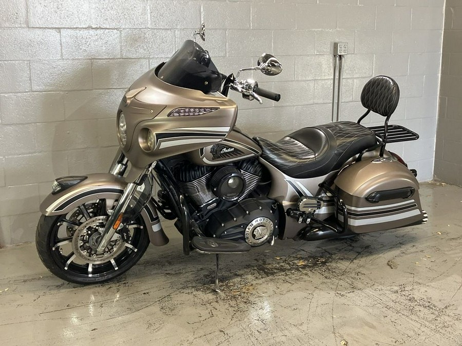 2018 Indian Motorcycle® Chieftain® Limited ABS Bronze Smoke with Graphics