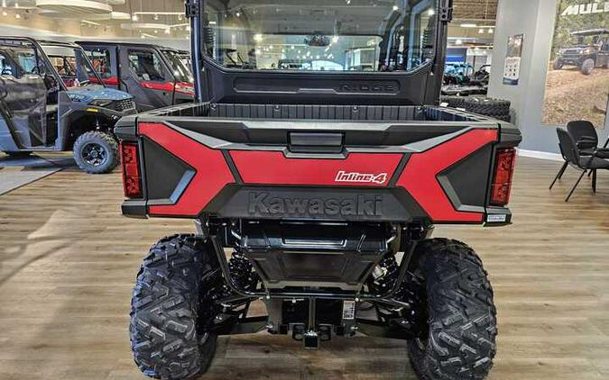 2025 Kawasaki RIDGE CREW HVAC Candy Persimmon Red - 110264