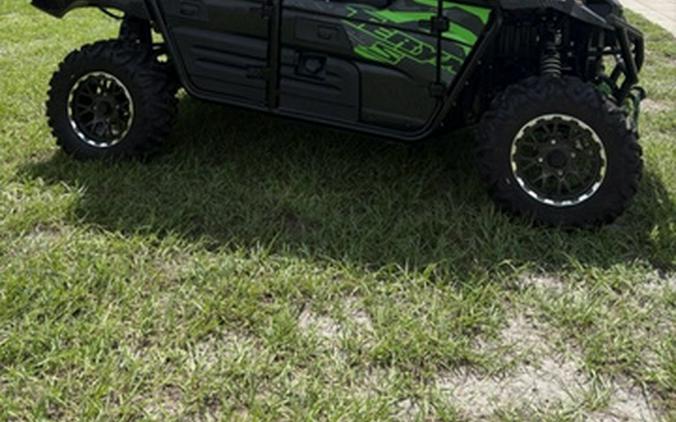 2025 Kawasaki Teryx4 S LE Cypher Camo Gray