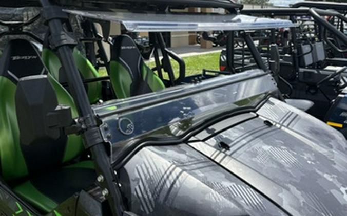 2025 Kawasaki Teryx4 S LE Cypher Camo Gray