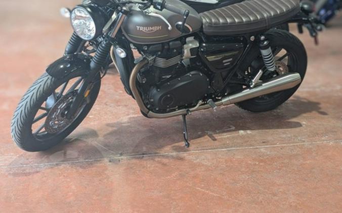 2023 Triumph Speed Twin 900 Matte Silver Ice