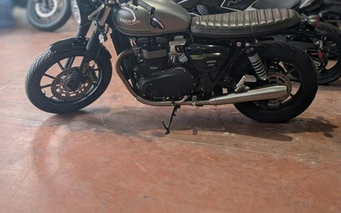 2023 Triumph Speed Twin 900 Matte Silver Ice