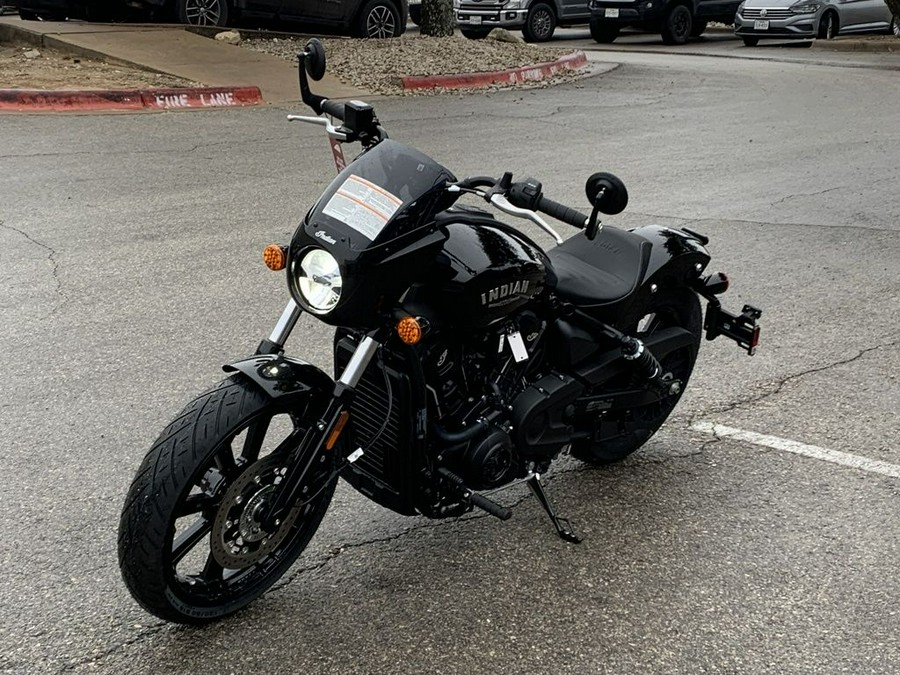 2025 Indian Motorcycle® Sport Scout® Black Metallic