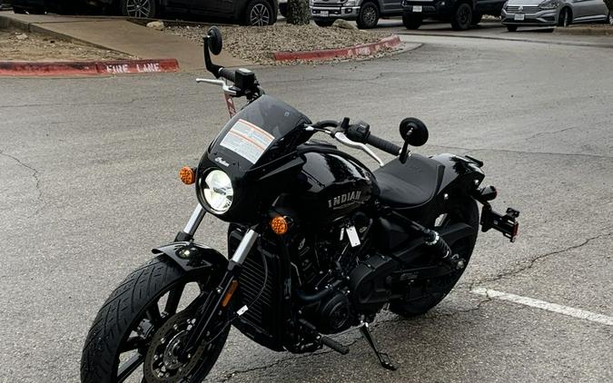 2025 Indian Motorcycle® Sport Scout® Black Metallic