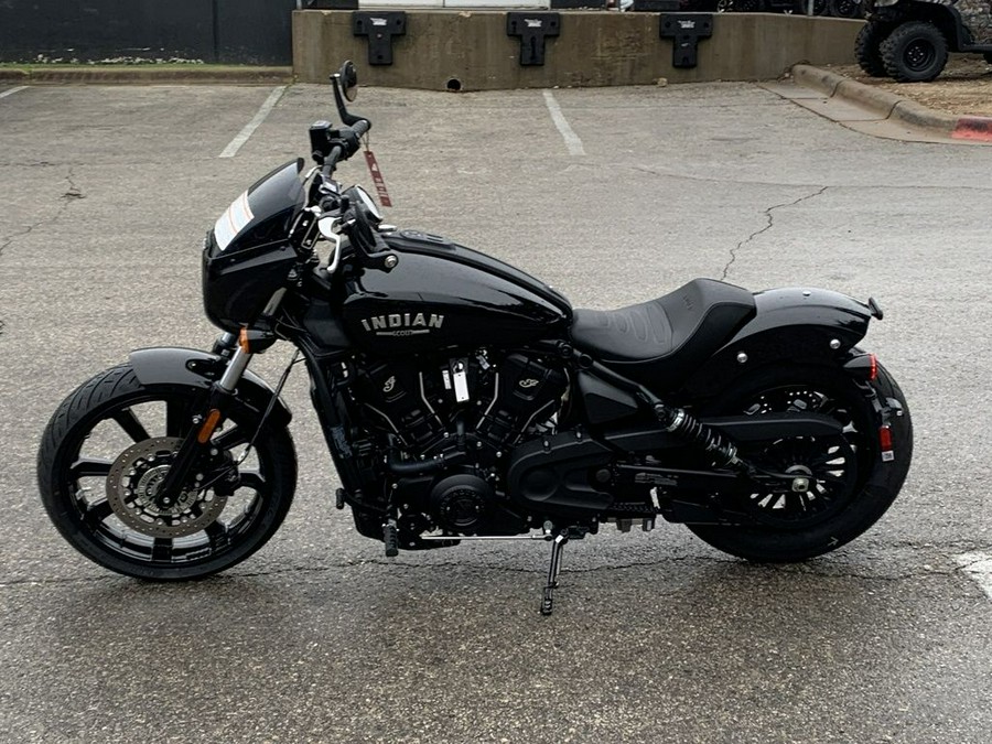 2025 Indian Motorcycle® Sport Scout® Black Metallic