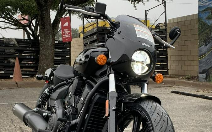 2025 Indian Motorcycle® Sport Scout® Black Metallic