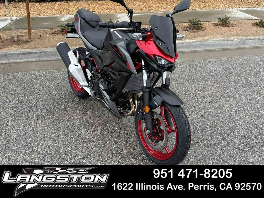 2025 Kawasaki Z500 SE ABS