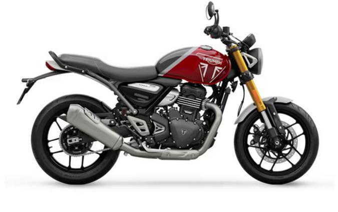 2026 Triumph Speed 400 Lava Red Gloss/Storm Grey