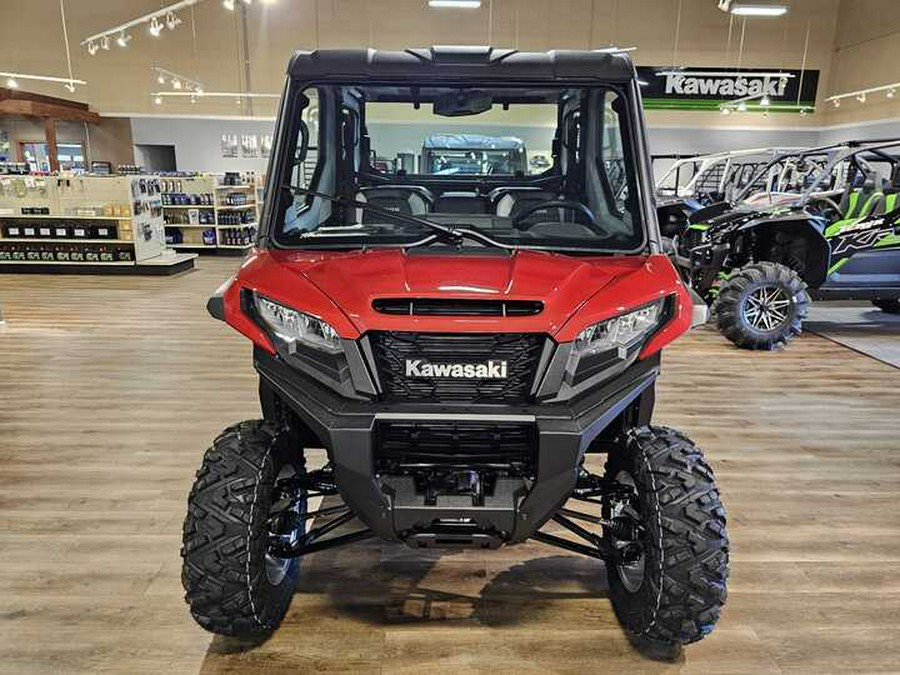 2025 Kawasaki RIDGE CREW HVAC Candy Persimmon Red - 110263