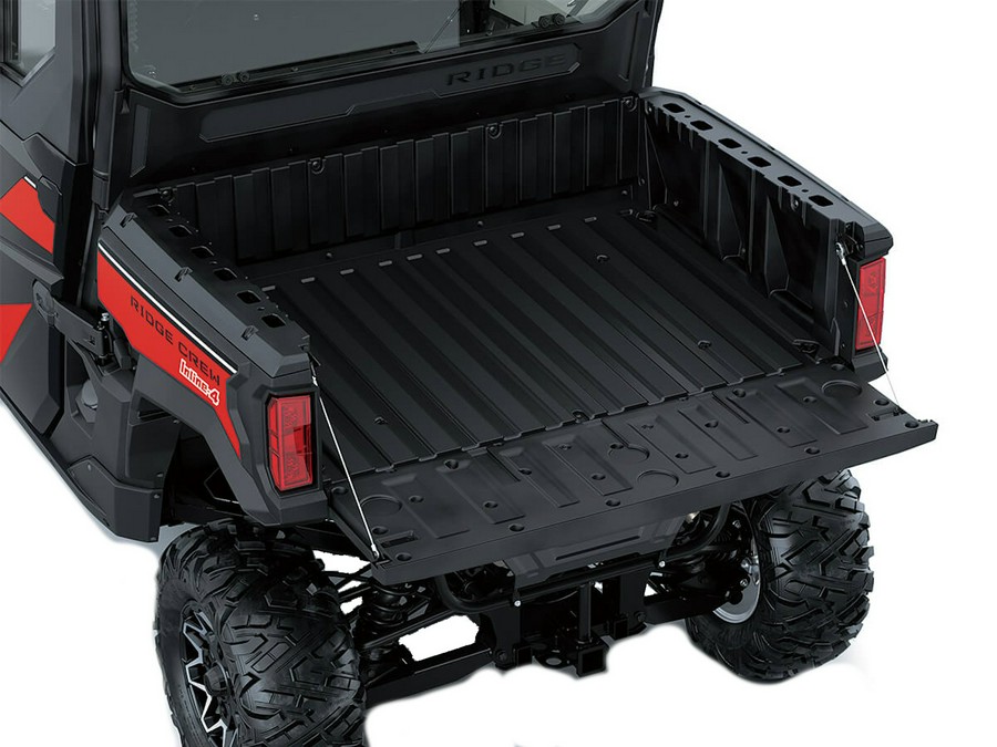 2025 Kawasaki RIDGE CREW HVAC Candy Persimmon Red - 110263