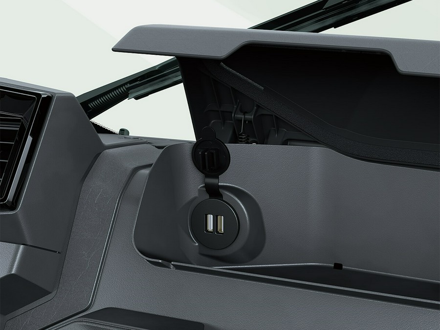 2025 Kawasaki RIDGE CREW HVAC Candy Persimmon Red - 110263