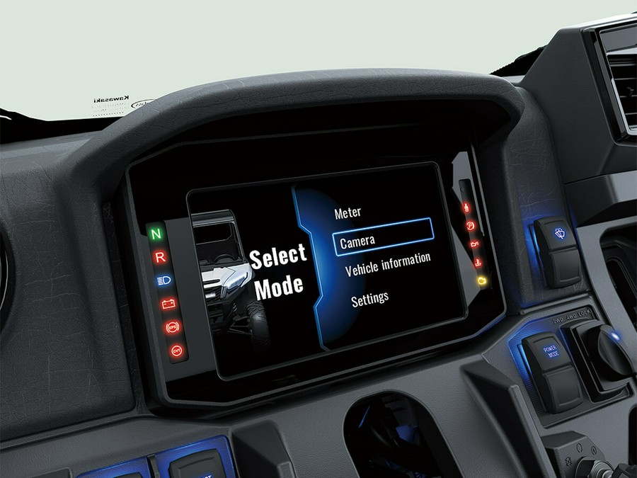 2025 Kawasaki RIDGE CREW HVAC Candy Persimmon Red - 110263