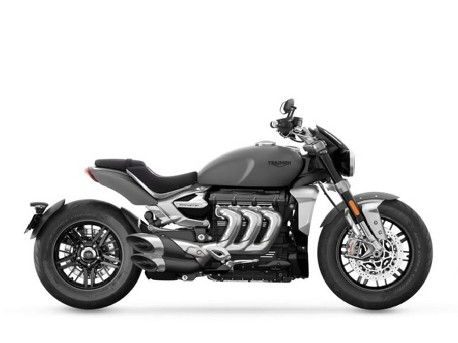 2024 Triumph Rocket 3 R Matte Silver Ice