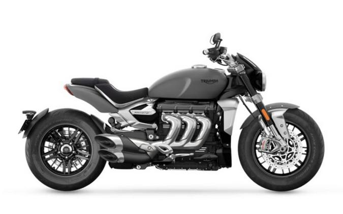 2024 Triumph Rocket 3 R Matte Silver Ice