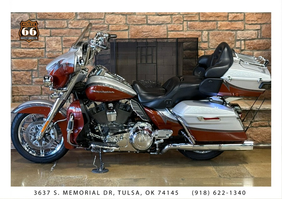 2014 Harley-Davidson® CVO™ Electra Glide Ultra Limited® STR SLVR/SUNSET W/ PINSTRIP