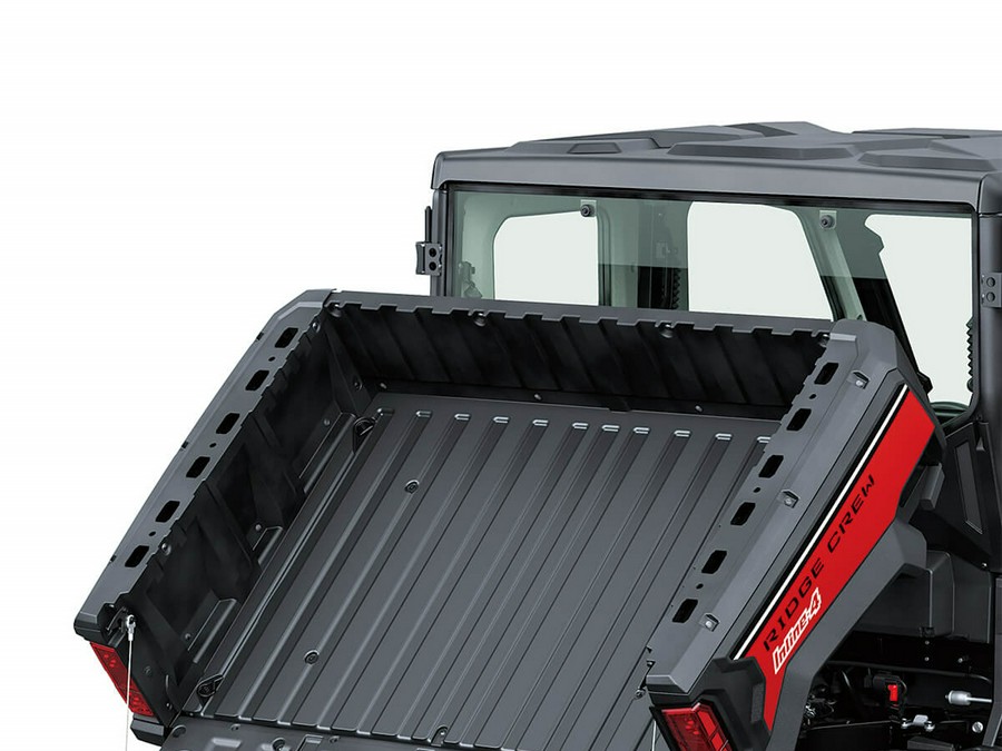 2025 Kawasaki RIDGE CREW HVAC Candy Persimmon Red - 110262