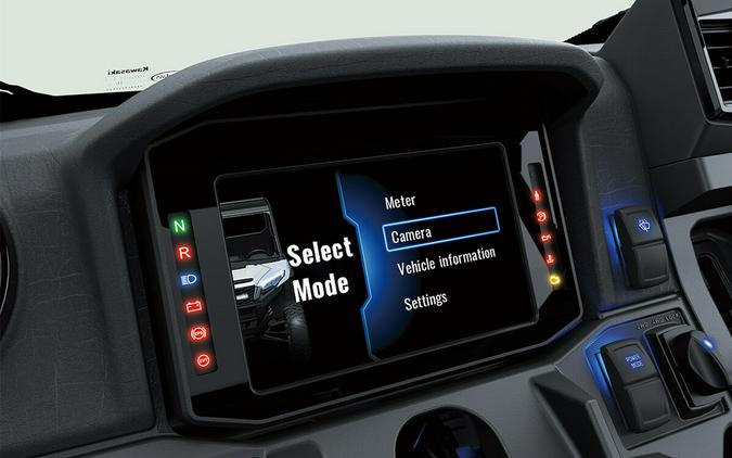 2025 Kawasaki RIDGE CREW HVAC Candy Persimmon Red - 110262