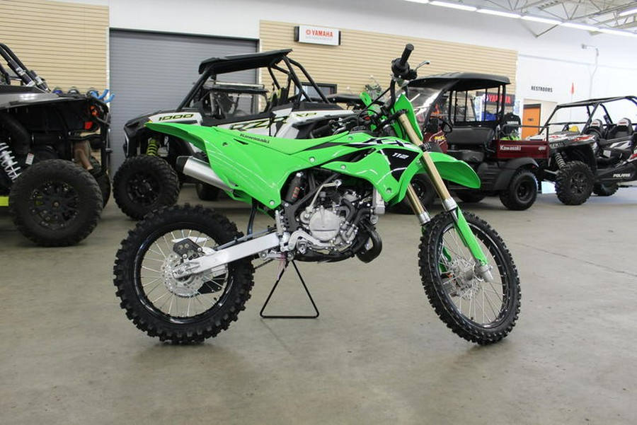 2024 Kawasaki KX 112 LIME GREEN