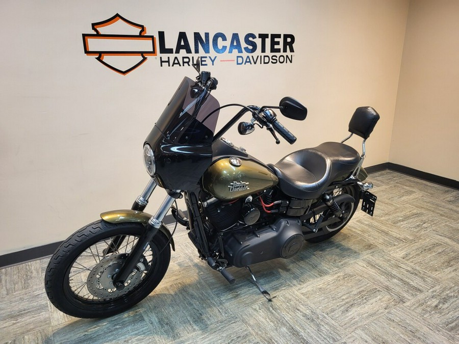 2016 Harley-Davidson Street Bob Olive Gold FXDB