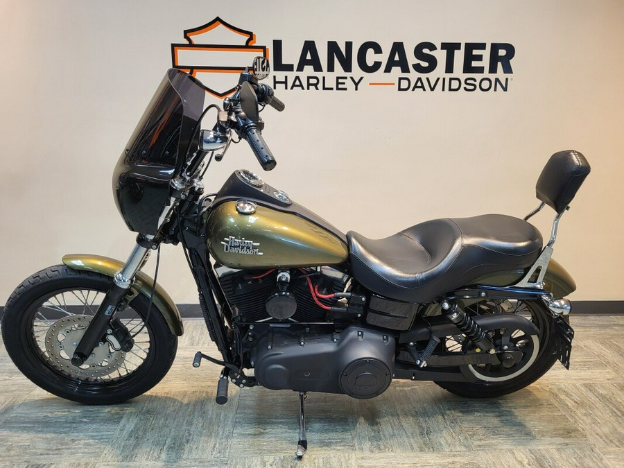 2016 Harley-Davidson Street Bob Olive Gold FXDB