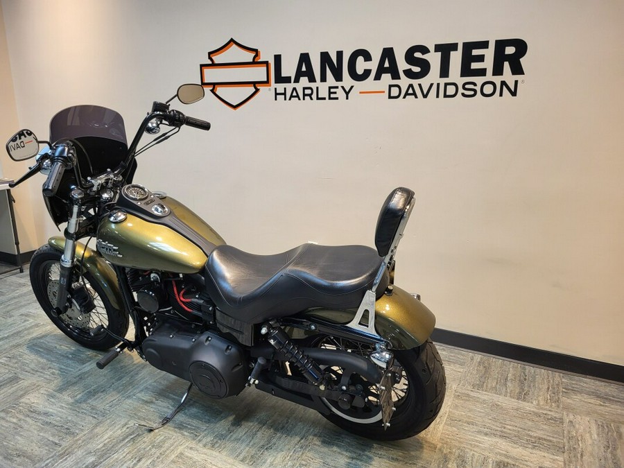 2016 Harley-Davidson Street Bob Olive Gold FXDB