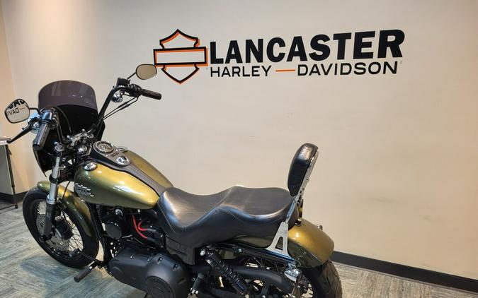 2016 Harley-Davidson Street Bob Olive Gold FXDB