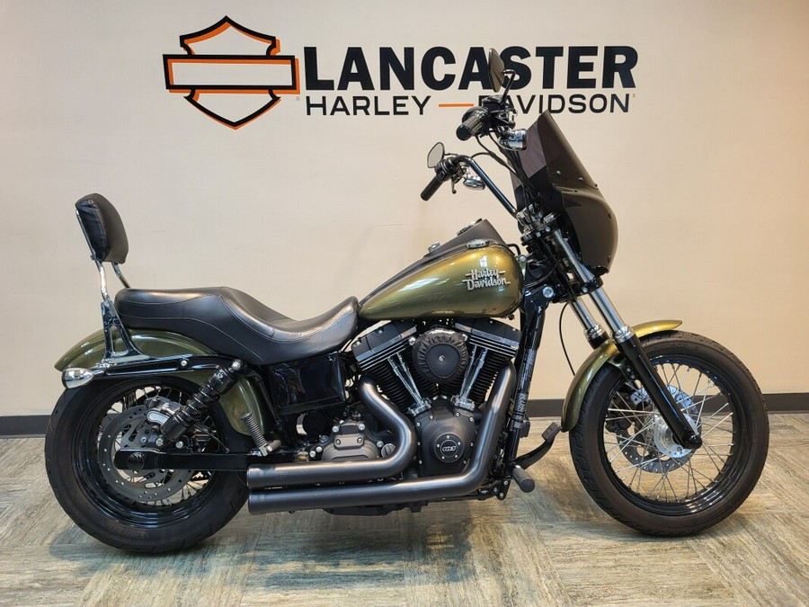 2016 Harley-Davidson Street Bob Olive Gold FXDB