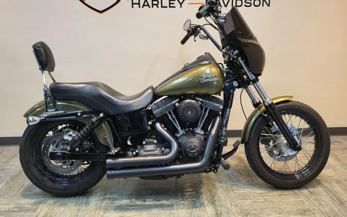 2016 Harley-Davidson Street Bob Olive Gold FXDB