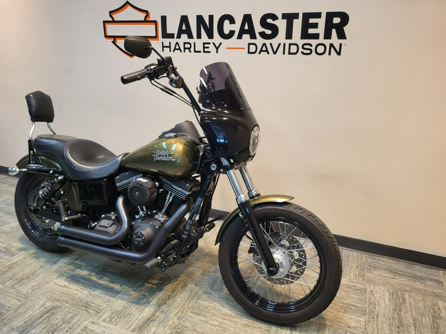 2016 Harley-Davidson Street Bob Olive Gold FXDB