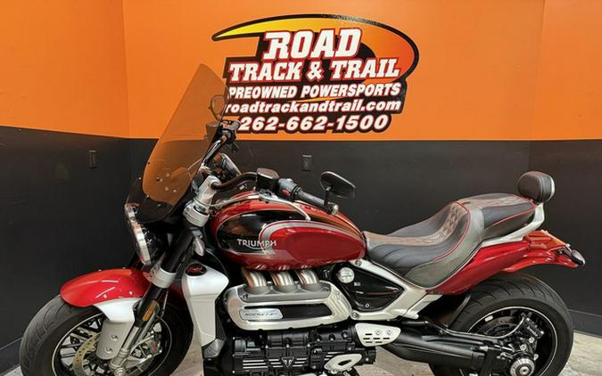 2023 Triumph Rocket 3 GT Carnival Red Sapphire Black