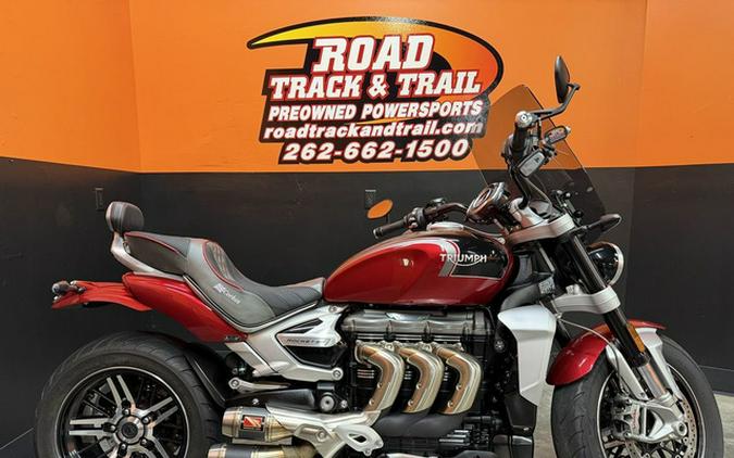 2023 Triumph Rocket 3 GT Carnival Red Sapphire Black