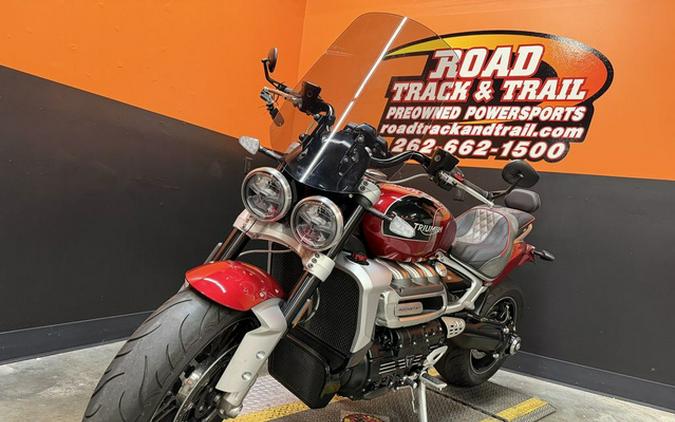 2023 Triumph Rocket 3 GT Carnival Red Sapphire Black