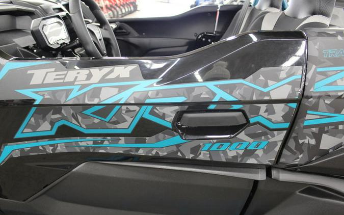2024 Kawasaki Teryx KRX 1000 Trail Edition Cypher Camo Gray (Matte)/Super Black